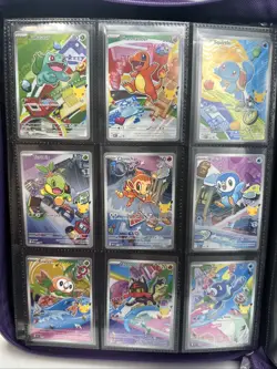 Pokemon First Partner Illustration 30th Collection Complete Promo Set 9 Cards🔥 - Image 1