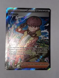 Ortega 219/197 Pokemon: Obsidian Flames Full Art Ultra Rare Holo - Image 2