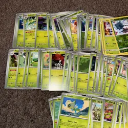 125 Grass Type Pokemon Cards! Rares, Commons, And Uncommon! - Image 3