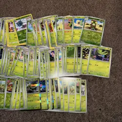 125 Grass Type Pokemon Cards! Rares, Commons, And Uncommon! - Image 4