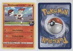 Scorbunny on the Ball - 2020 Pokemon Futsal #004 - Image 3