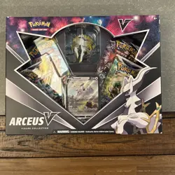 Pokemon TCG Arceus V Figure Collection Box Cosmic Eclipse Pack Sealed 820650850165 - Image 1