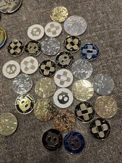 Lot Of Pokemon Tcg Coins (Large, Small, And Metal Tons Of Different Designs - Image 2