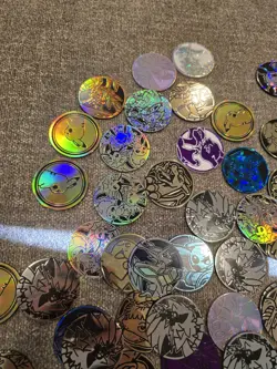 Lot Of Pokemon Tcg Coins (Large, Small, And Metal Tons Of Different Designs - Image 4