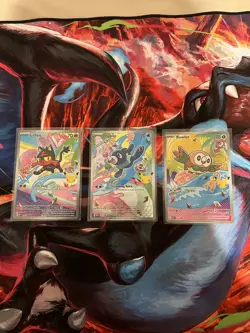 Pokemon First Partner Promos 30th Anniversary Alolan Starters - Image 1