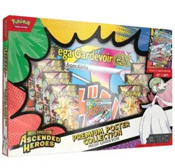 Pokemon TCG Ascended Heroes Premium Poster Collection Mega Gardevoir EX IN HAND - Image 1