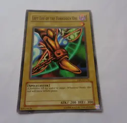 Left Leg of the Forbidden One DB1-EN136 (Common, Unlimited, Excellent / LP) - Image 1