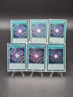 6x. YUGIOH ULTRA POLYMERIZATION SECRET RARE MACR-EN052 1ST ED/UNLIMITED ED - Image 1