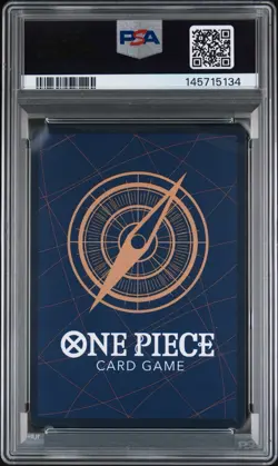 One Piece OP-13 Carrying On His Will #119 Portgas.D.Ace Wanted Poster PSA 10 - Image 2