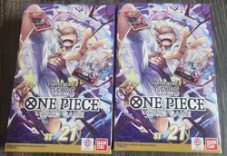 Lot Of 2 ONE PIECE TCG: GEAR5 STARTER DECK EX 21 (ST-21) FACTORY SEALED/ENGLISH - Image 1