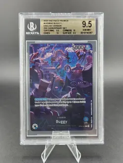Buggy (English Version 2nd Anniversary Set) L One Piece Promotion Cards OP09-04 - Image 1