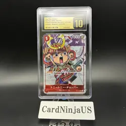 CGC 10 PRISTINE Tony Tony Chopper Parallel ST01-006 C 25th Edition ONE PIECE 128 - Image 1