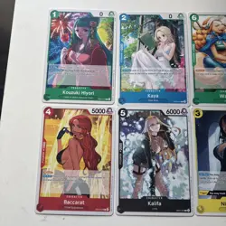 One Piece TCG Lot of 6 Cards One Piece Heroines Edition English NM Condition - Image 2