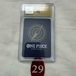 CGC 10 PRISTINE Luffy SR OP07-109 Japanese One Piece Promo Card ONE PIECE 29 - Image 2