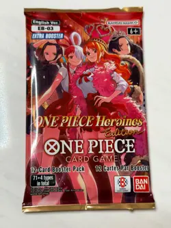 One Piece Mixed Packs (lot of 5) OP09 (emperors), OP12 (Legacy), EB03 (Heroines - Image 2