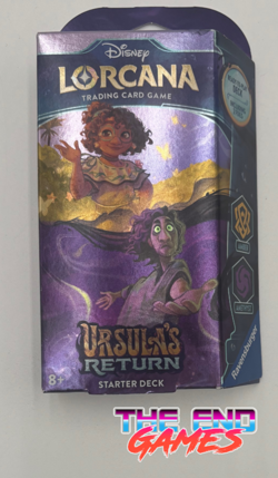 Disney Lorcana TCG: Ursula's Return Sealed Starter Deck - Amber & Amethyst - Image 1