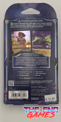 Disney Lorcana TCG: Ursula's Return Sealed Starter Deck - Amber & Amethyst - Image 2