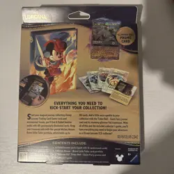 New Disney Lorcana: Fabled Collection Starter Set Glimmer Foil Promo Booster - Image 2