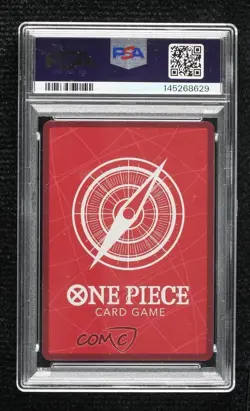 2022 One Piece Card Game: Promos English Shanks (2025 Magazine Promo) PSA 9 MINT - Image 2