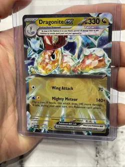 Dragonite ex Double Rare SV03: Obsidian Flames 159/197 NM/MT Pokemon Card 2023 - Image 1