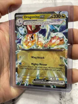 Dragonite ex Double Rare SV03: Obsidian Flames 159/197 NM/MT Pokemon Card 2023 - Image 2