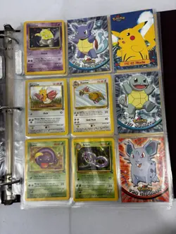 Over 150 Pokemon Vintage Cards 90’s Binder Some Holo Cards - Image 4