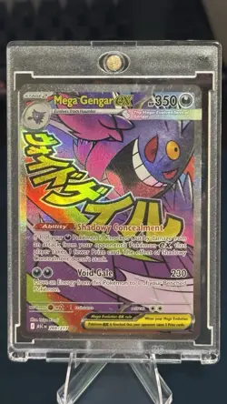 Pokemon Mega Gengar EX Full Art Holo Card 269/217 350 HP 2016 - Image 3