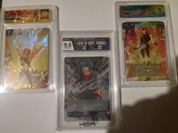 Dragon Ball Super Light of Hope Trunks, Autograph By Eric Vale. Two bonus cards - Image 1