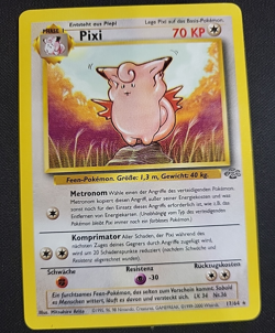 Pokemon Card - Clefable (Pixi) Jungle German 17/64 Rare NM - Image 1