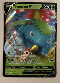 POKEMON TCG Venusaur V SWSH100 SWSH: Sword & Shield Promo Cards Holo - Image 1