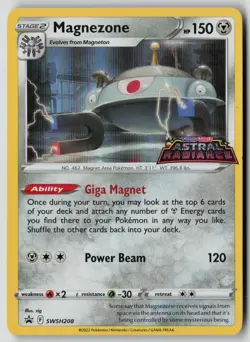 Pokemon TCG SWSH: Sword & Shield Promo Cards #SWSH208 Magnezone - Image 1