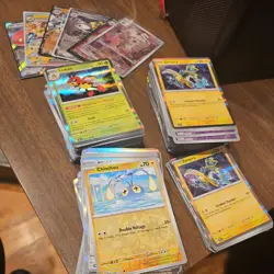Pokemon Stellar Crown 275+Card Bulk Reverse Holo, holo , ex+ - Image 1
