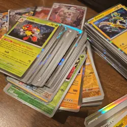 Pokemon Stellar Crown 275+Card Bulk Reverse Holo, holo , ex+ - Image 3