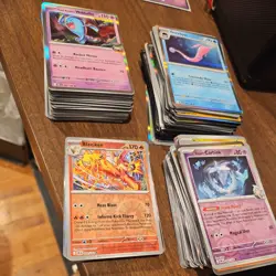 Pokemon SV10 Destined Rivals Card Bulk (340+ Cards- Holo/Reverse Holo/EX) - Image 1
