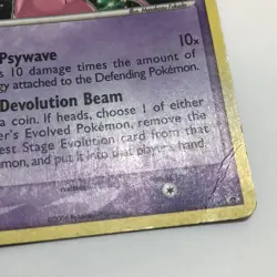 Mew 040 Black Star Promo Holo Pokemon Card DAMAGED - Image 2