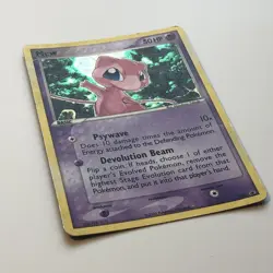 Mew 040 Black Star Promo Holo Pokemon Card DAMAGED - Image 5