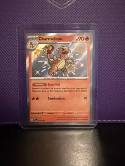 Charmeleon 110/091 SV: Paldean Fates Holo Pokemon Card Mint - Image 1