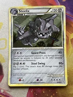 Steelix 24/95 Holo Rare Unleashed Pokemon Card - Image 1