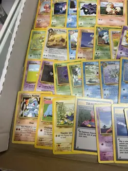 101 Vintage pokemon card collection LP-DMG Shadowless, first editions ereaders - Image 5