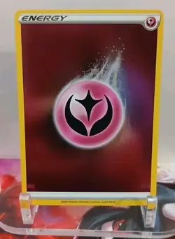 Fairy Energy Pokemon 2020 Reverse Holo Discontinued Card NEAR MINT - Image 2
