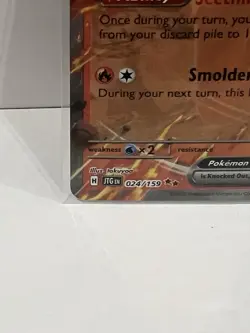 Pokemon TCG Blaziken ex 024/159 2025 Journey Together Double Rare Card - NM - Image 5