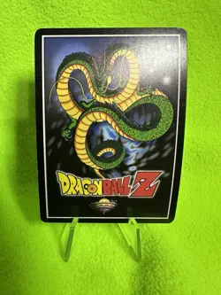 DBZ Dragon Ball Z TCG Card Panini Premiere C4 Trunks Inquisitive Foil - Image 2