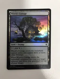 Witch's Cottage Foil MTG Magic the Gathering Card NM Near Mint ELD - Image 1