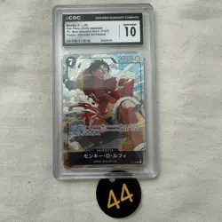 CGC 10 GEM MINT Monkey D Luffy P-075 Premium Card Collection (Best Selection 44 - Image 1