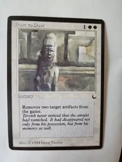 Dust to Dust The Dark Regular Common MtG Magic the Gathering NM - Image 1