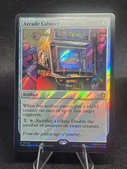 Arcade Cabinet #36 -Surge Foil - Teenage Mutant Ninja Turtles - TMNT MTG - Mint - Image 1