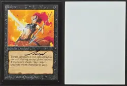 SIGNED MtG Magic Anson Maddocks _ Beta CE _ Artist Proof _ PARALYZE _ 1/50! - Image 1