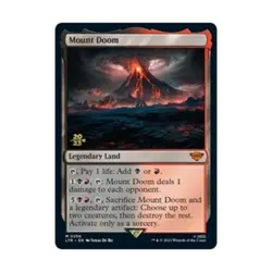 WotC MtG Prerelease Promos Mount Doom (MR) (Foil) NM - Image 1