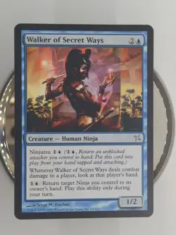 Walker of Secret Ways Betrayers of Kamigawa-LP Small Seller 💌 Fast Free Ship! - Image 1