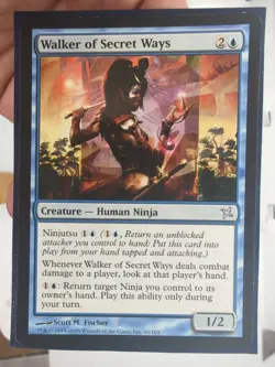 Walker of Secret Ways Betrayers of Kamigawa-LP Small Seller 💌 Fast Free Ship! - Image 2